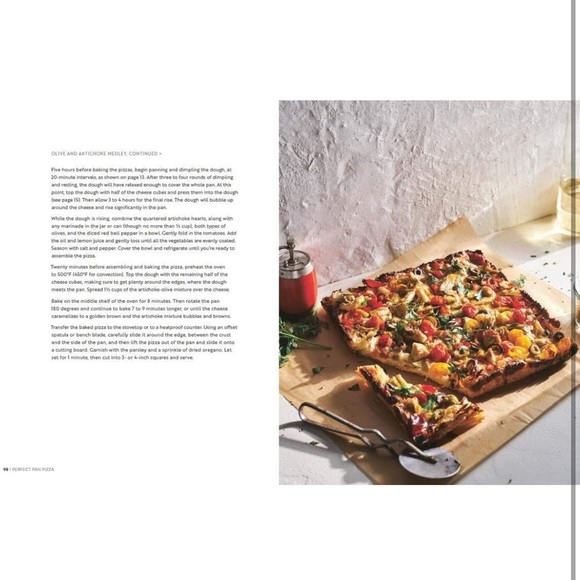Perfect Pan Pizza: Square Pies- [A Cookbook] by Peter Reinhart - Picture 6 of 7